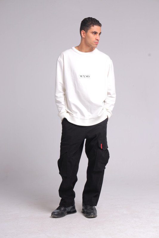 WYNG LOGO CREW NECK