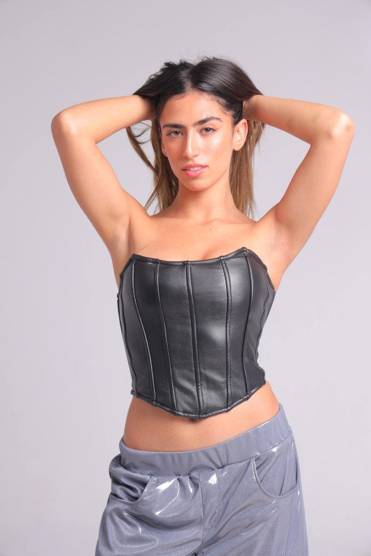 LEATHER CORSET